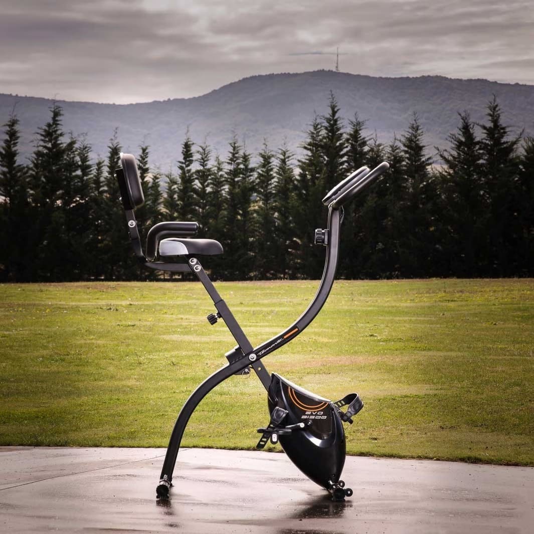 Vélo d'appartement Tecnovita EVO B1500 avec dossier – Image 2