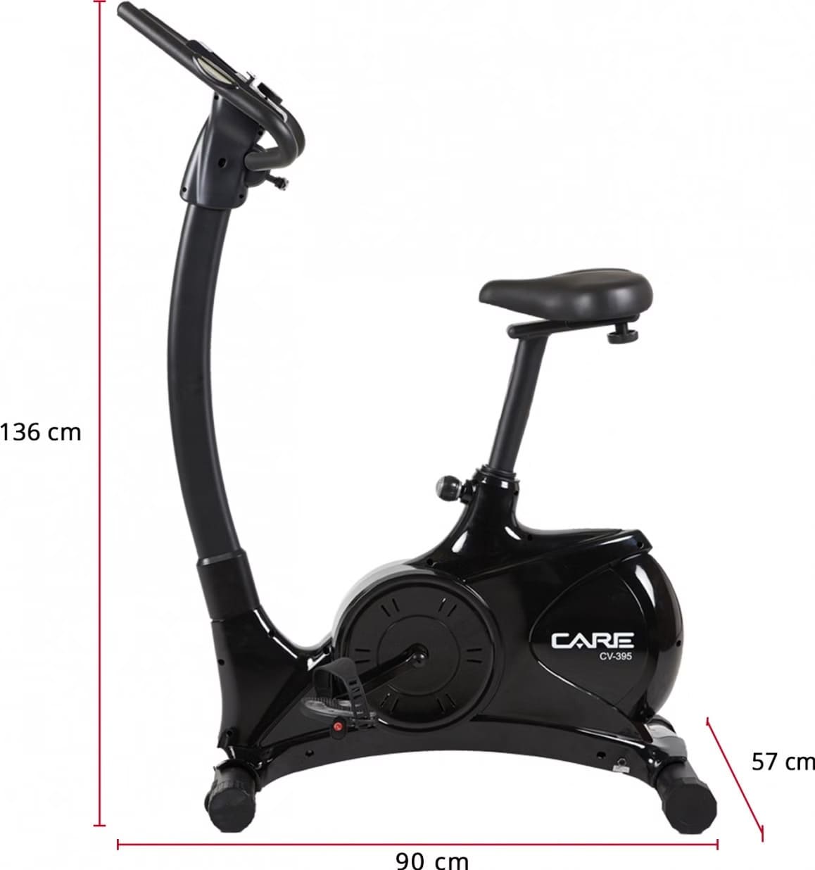 Vélo d'appartement Care Fitness connecté - CV-395 – Image 2