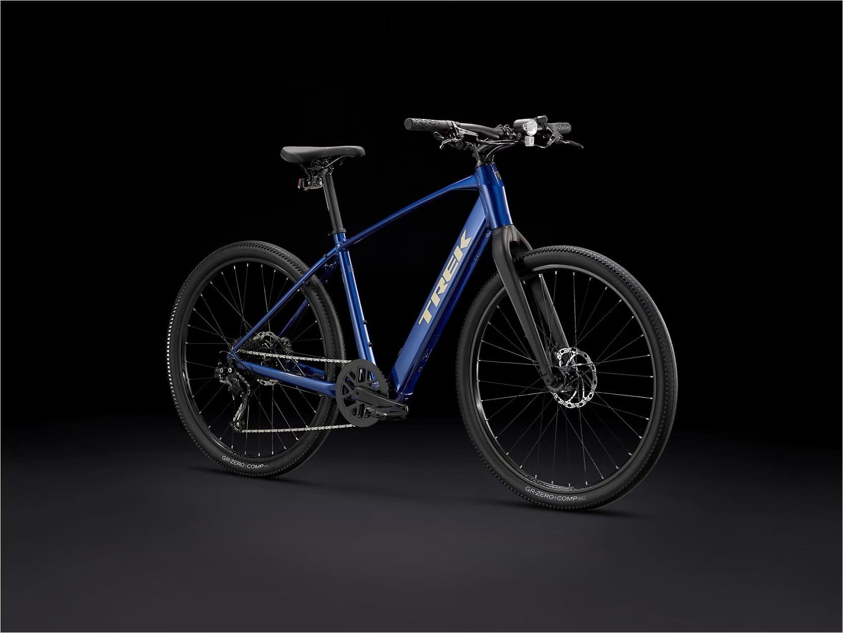 Trek Dual Sport+ 2 Shimano Altus 9V 250 Wh 650 mm Gris 2023 – Image 4