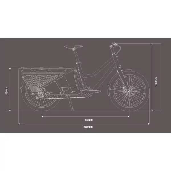 Vélo électrique longtail DOUZE CYCLES LT2 S 2023 – Image 2